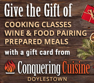 Are you looking for the perfect gift for the food lover in your life? From classes to prepared meals to gift cards, we have something for every foodie. If your favorite foodie is ready for a delicious and fun evening out, choose one of Conquering Cuisine's cooking classes or wine or beer events! Or maybe for a night in, treat them to one of our elevated, home-cooked, world influenced, family style meal packages which come ready to heat and serve. Can't decide? A gift card is a great choice.